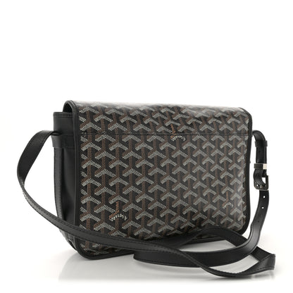Goyard Goyardine Belvedere MM Messenger Bag Black 3 of 16