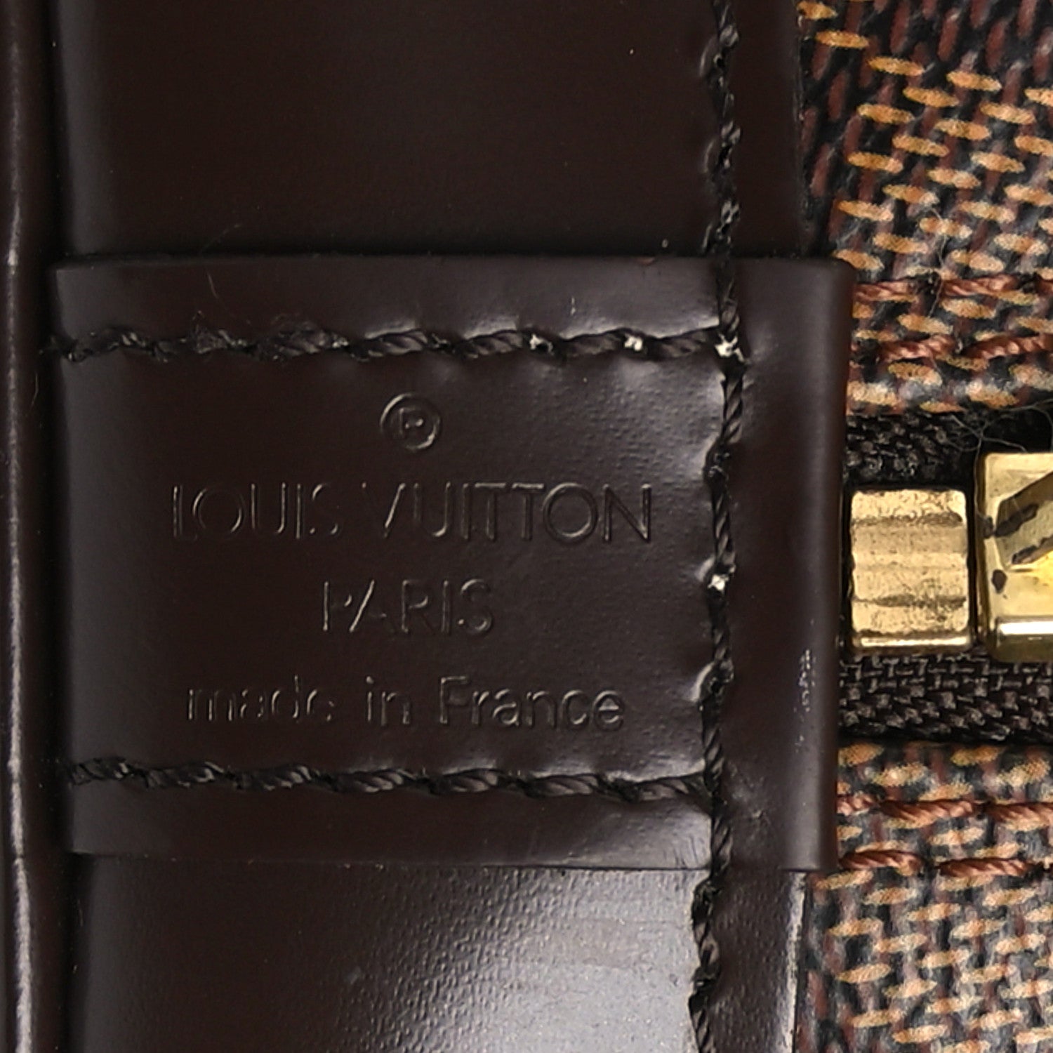 Louis Vuitton Damier Ebene Alma PM 6 of 9