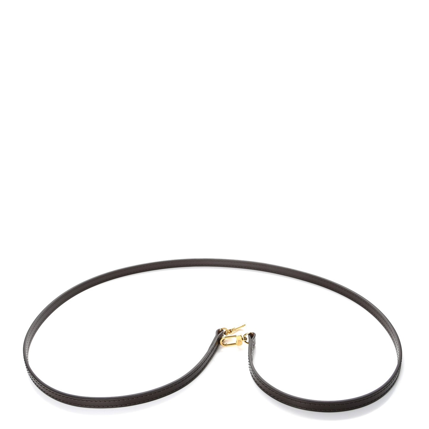 Calfskin 12mm Shoulder Strap Brown