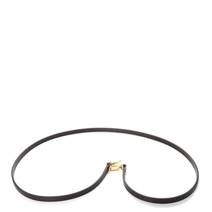 Louis Vuitton Calfskin 12mm Shoulder Strap Brown 3 of 4