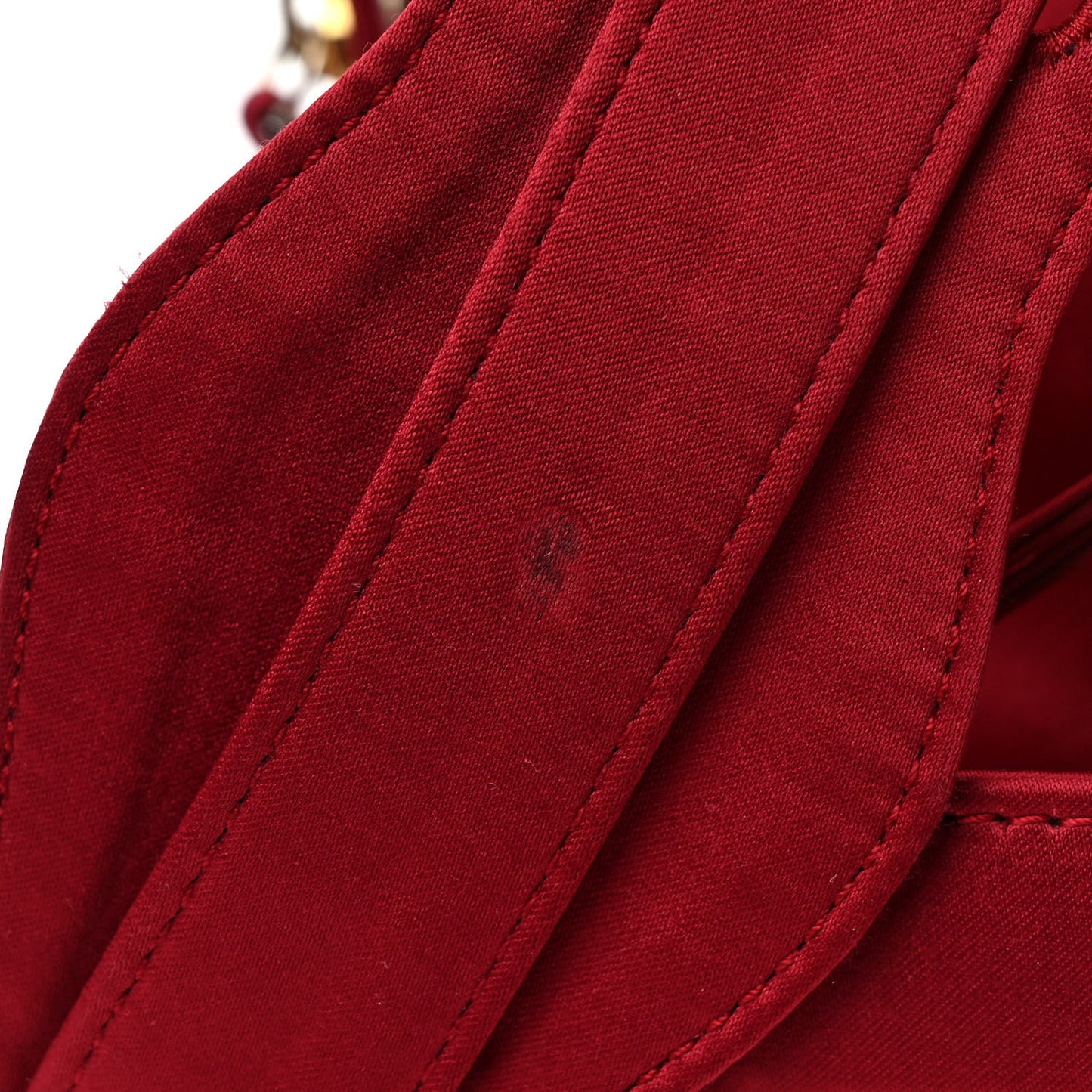 Satin Classic Gold Hardware City Red