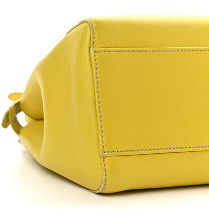 Fendi Nappa Mini Peekaboo Iconic Satchel Lime 9 of 12