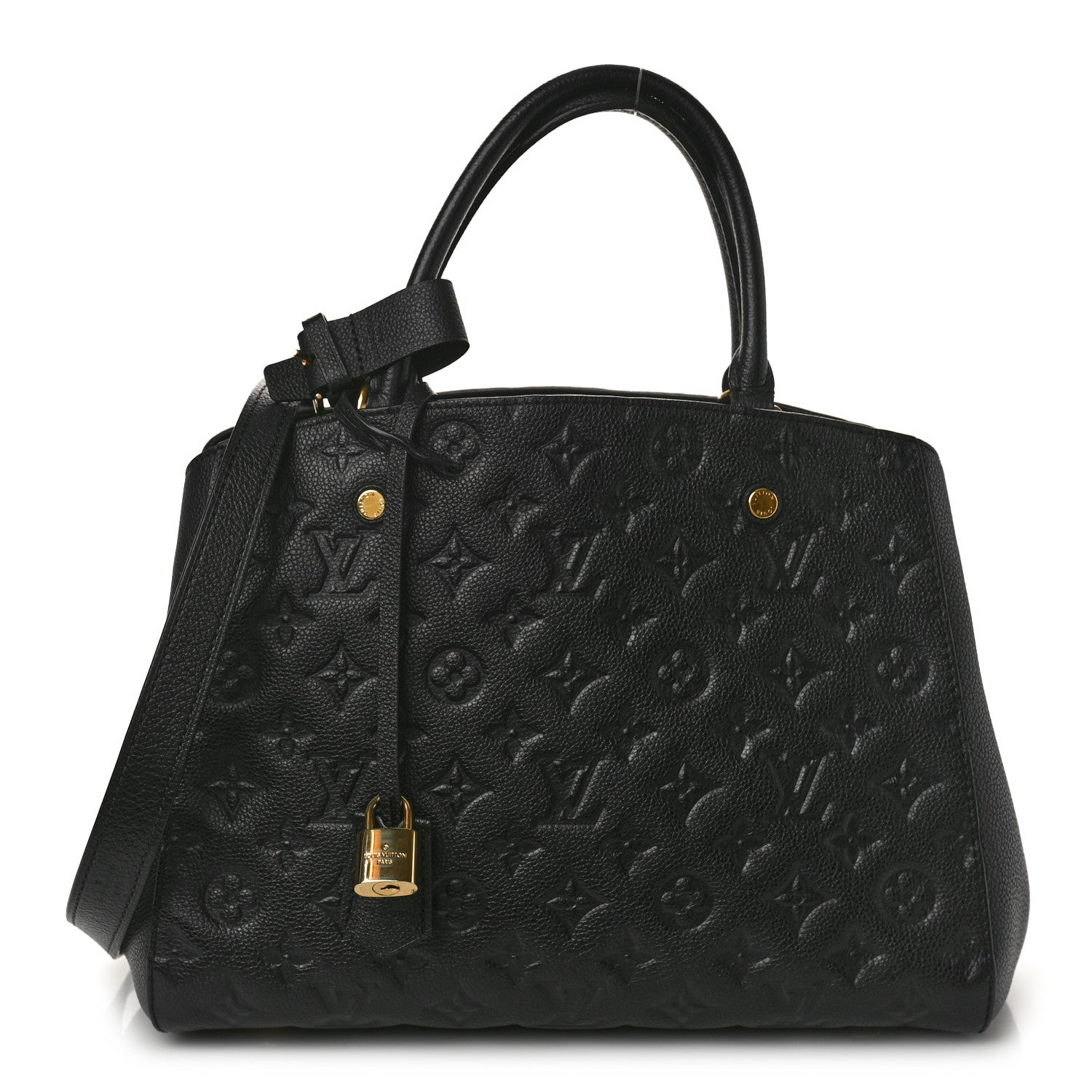 Louis Vuitton Empreinte Montaigne MM Black 1 of 9