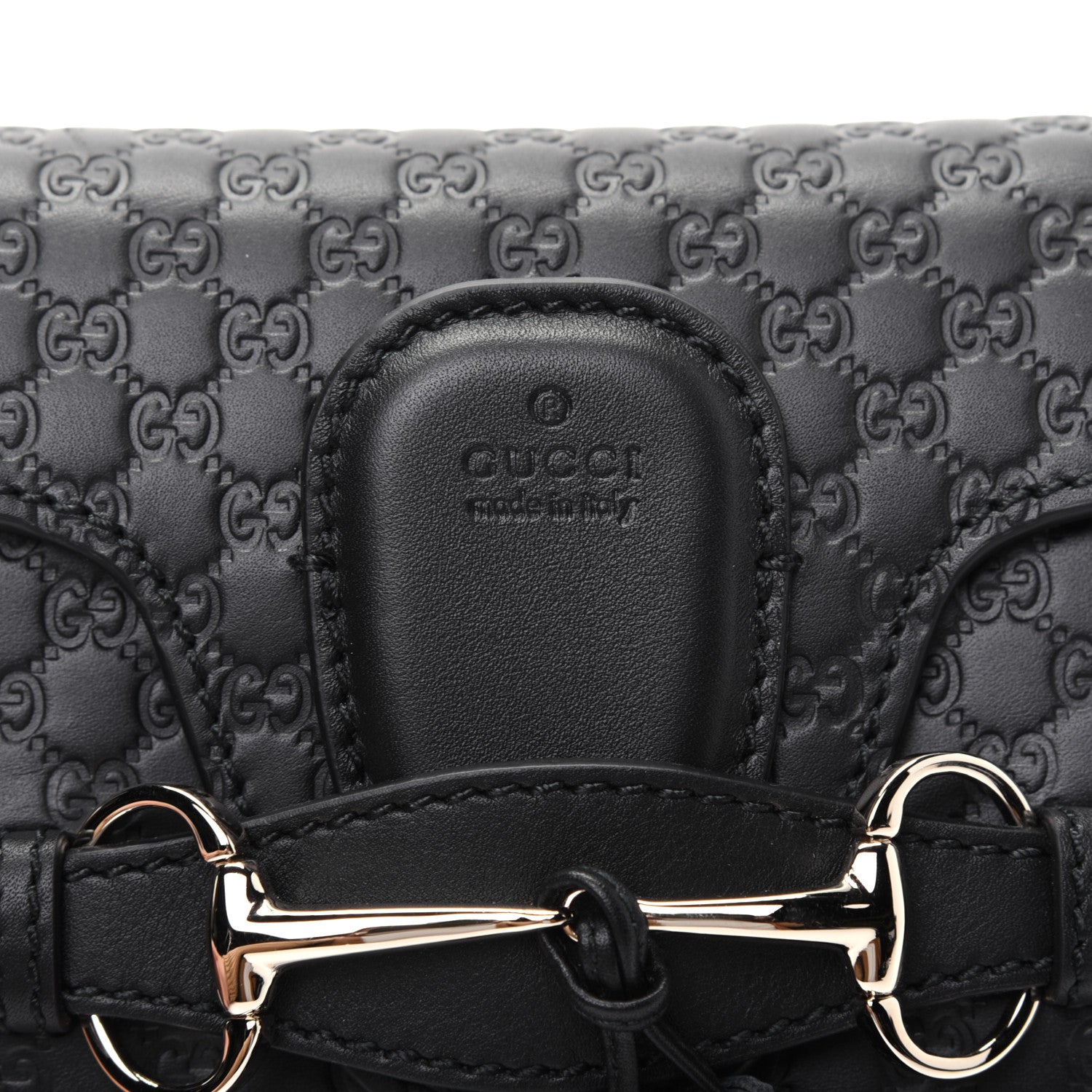 Gucci Microguccissima Mini Emily Shoulder Bag Black 11 of 13