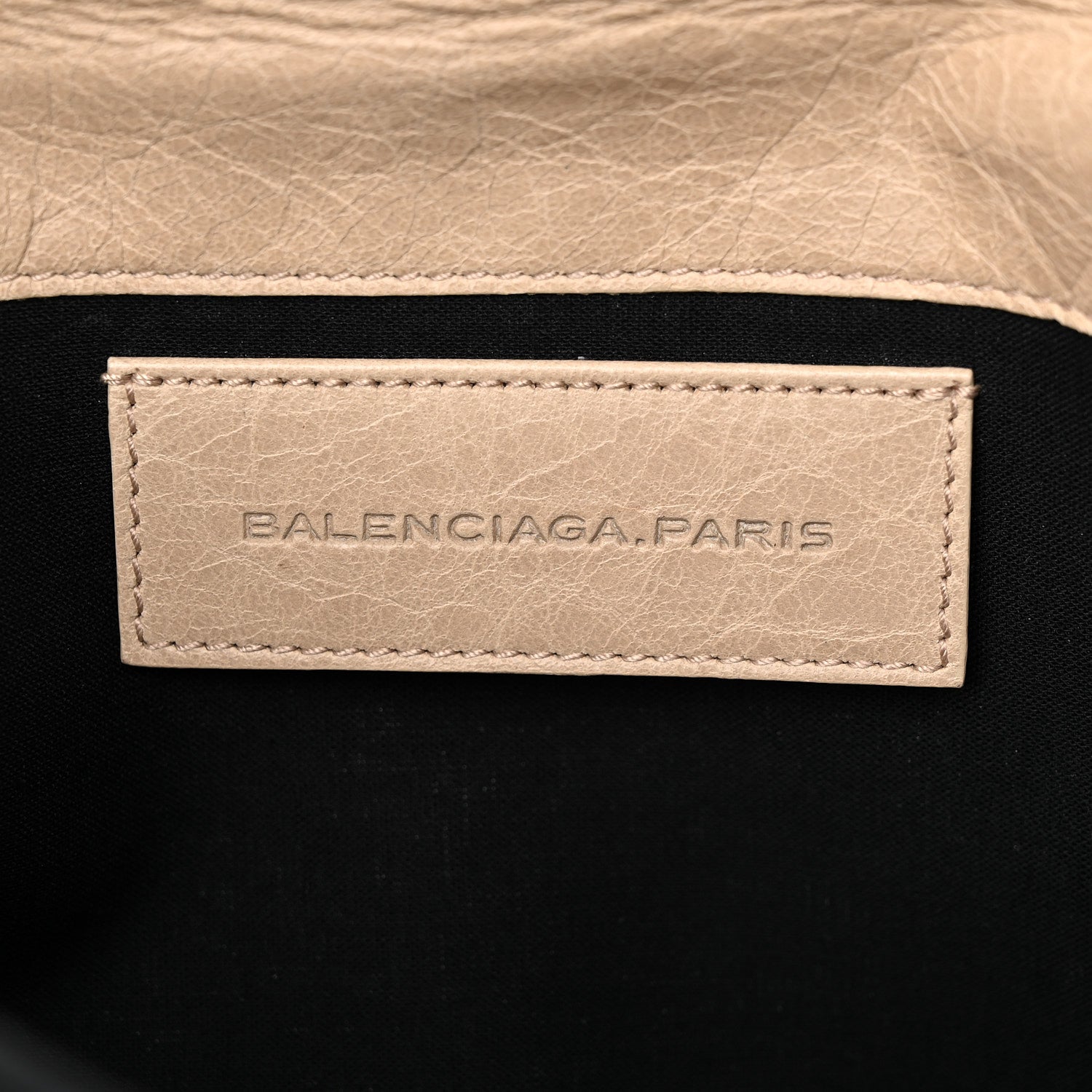 Balenciaga Agneau Giant 21 Gold Hardware Envelope Clutch Sahara 7 of 11