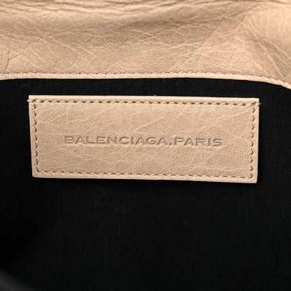 Balenciaga Agneau Giant 21 Gold Hardware Envelope Clutch Sahara 7 of 11