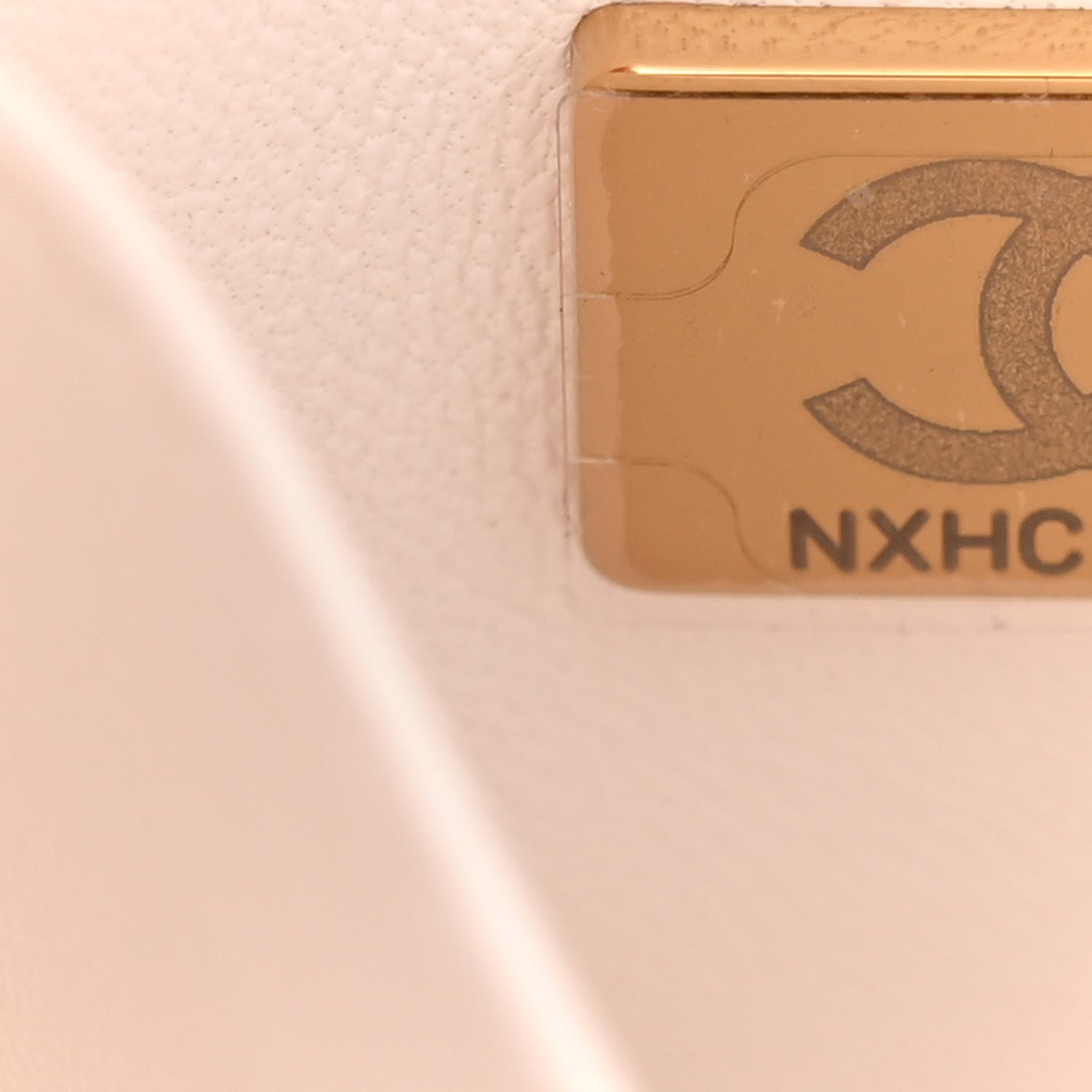Chanel Caviar Quilted Small Coco Handle Flap White 7 of 11