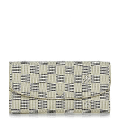 Louis Vuitton Damier Azur Emilie Wallet 1 of 6