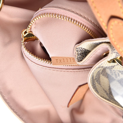 Louis Vuitton Damier Azur Graceful PM Rose Ballerine 8 of 14