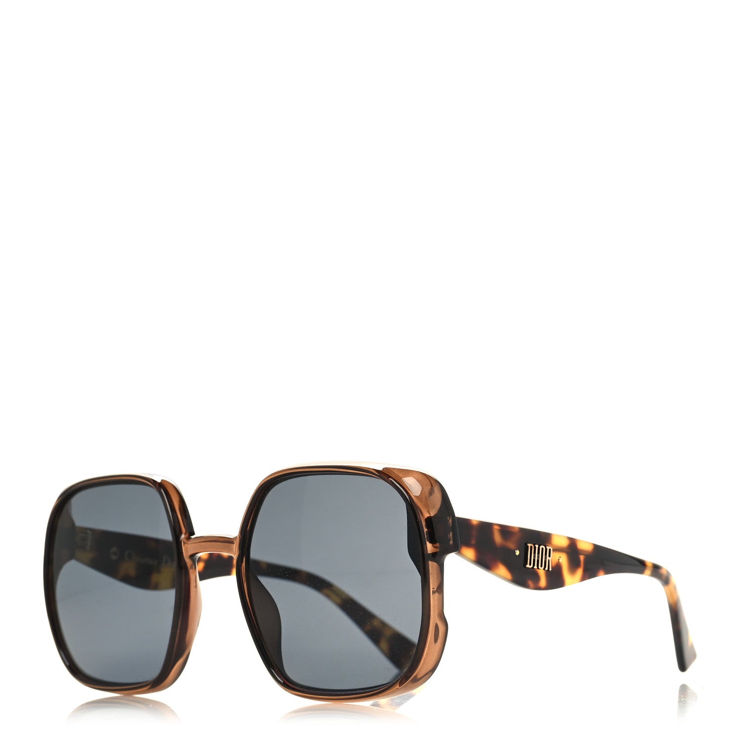 Christian Dior Acetate Nuance Sunglasses Havana 1 of 8