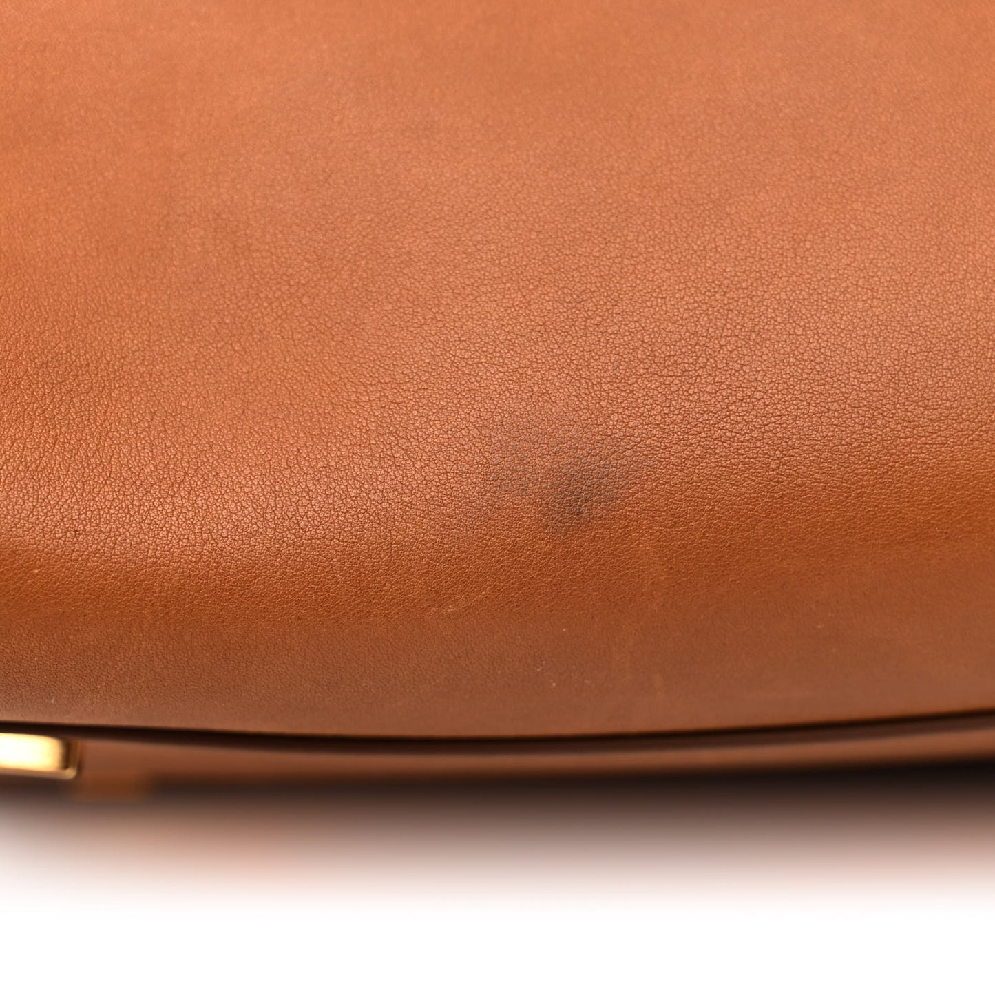 Polished Saddle Calfskin Soft Margaux 15 Cuir