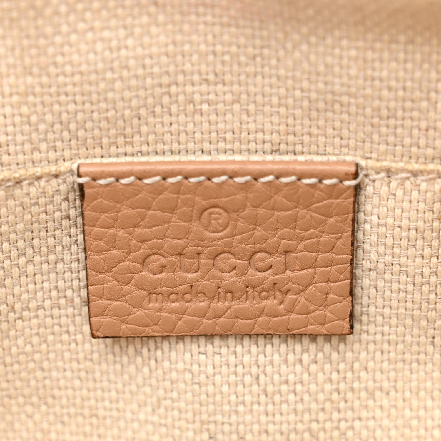 Gucci Pebbled Calfskin Small Soho Disco Bag Camelia 6 of 16