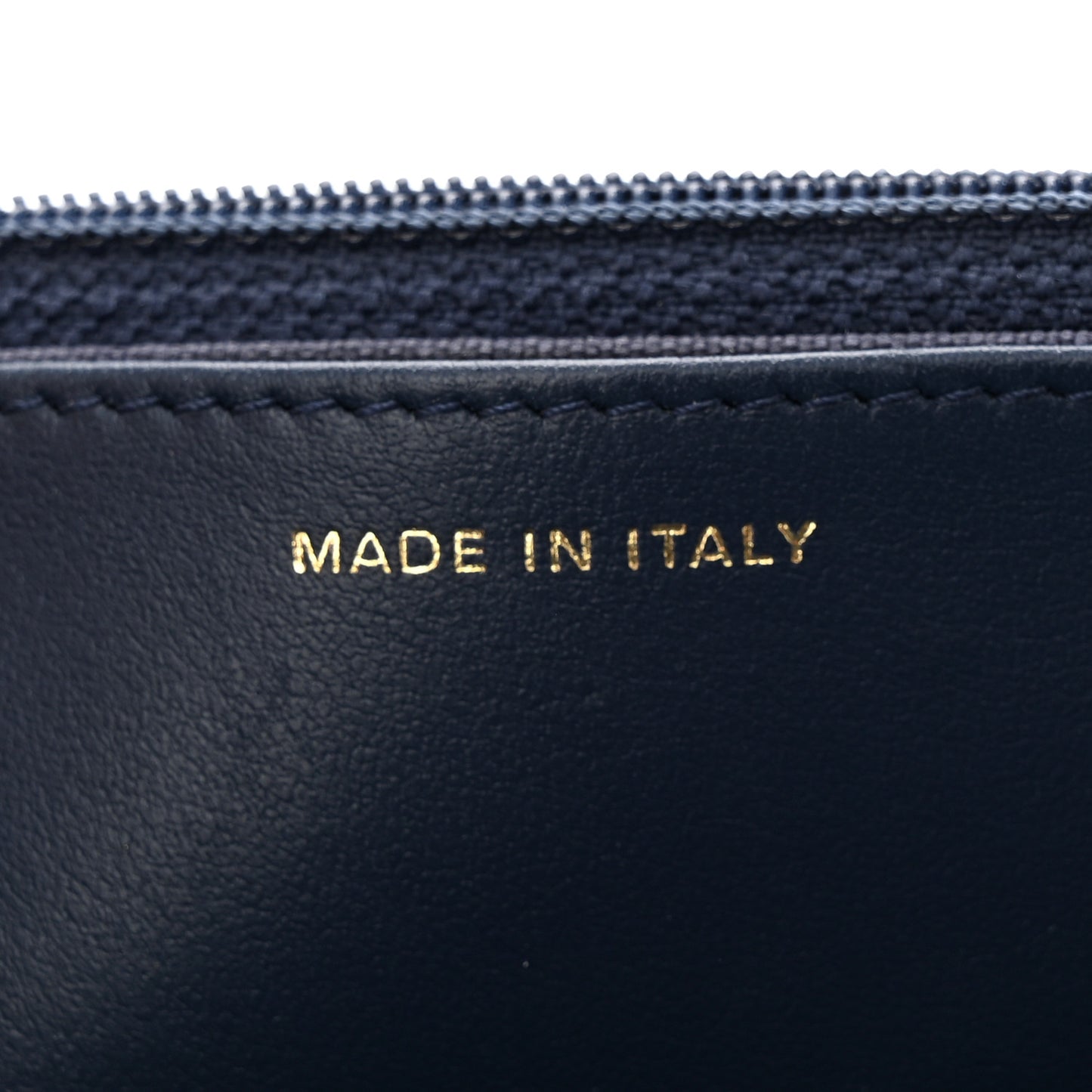 Tweed Quilted Chanel 19 Wallet On Chain WOC Blue White Navy Blue