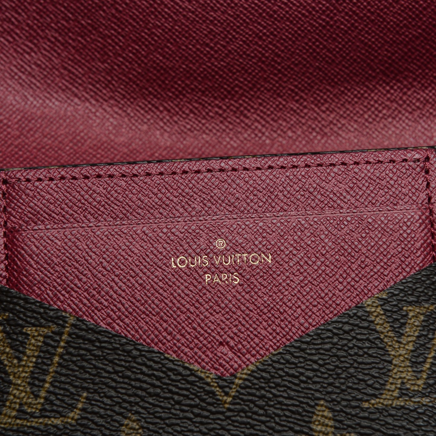 Monogram Jeanne Wallet Fuchsia