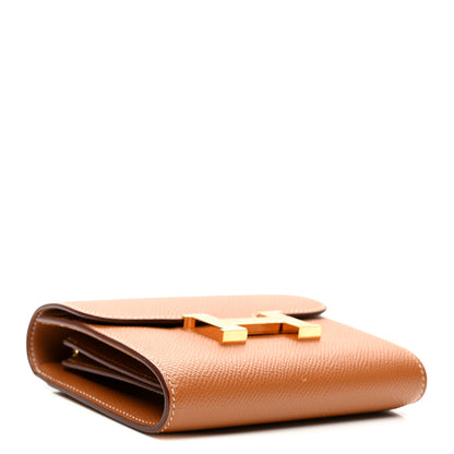 Hermes Epsom Constance Short Wallet Gold 4 of 8