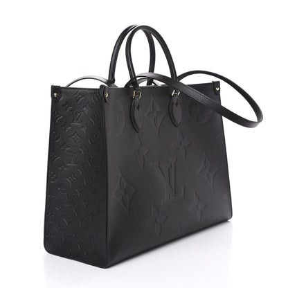 Louis Vuitton Empreinte Monogram Giant Onthego GM Black 3 of 11