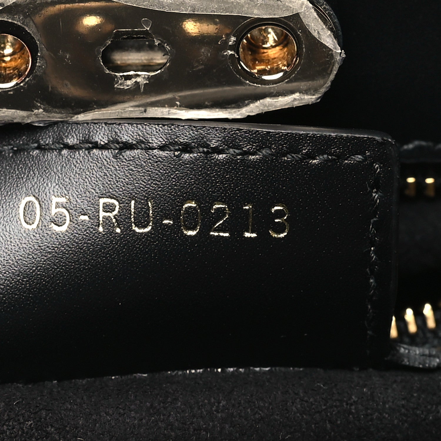 Christian Dior Calfskin Medium Key Shoulder Bag Black 7 of 10