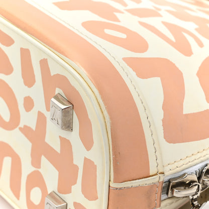 Louis Vuitton Graffiti Alma MM Peach 16 of 19