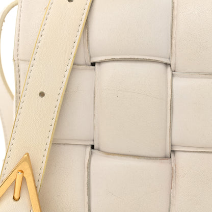 Bottega Veneta Nappa Maxi Intreccio Padded Cassette Crossbody Bag Chalk 14 of 16