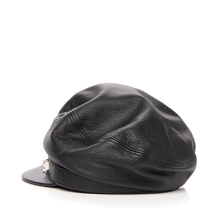 Gucci Calfskin Cellarius Hat S Black 2 of 6