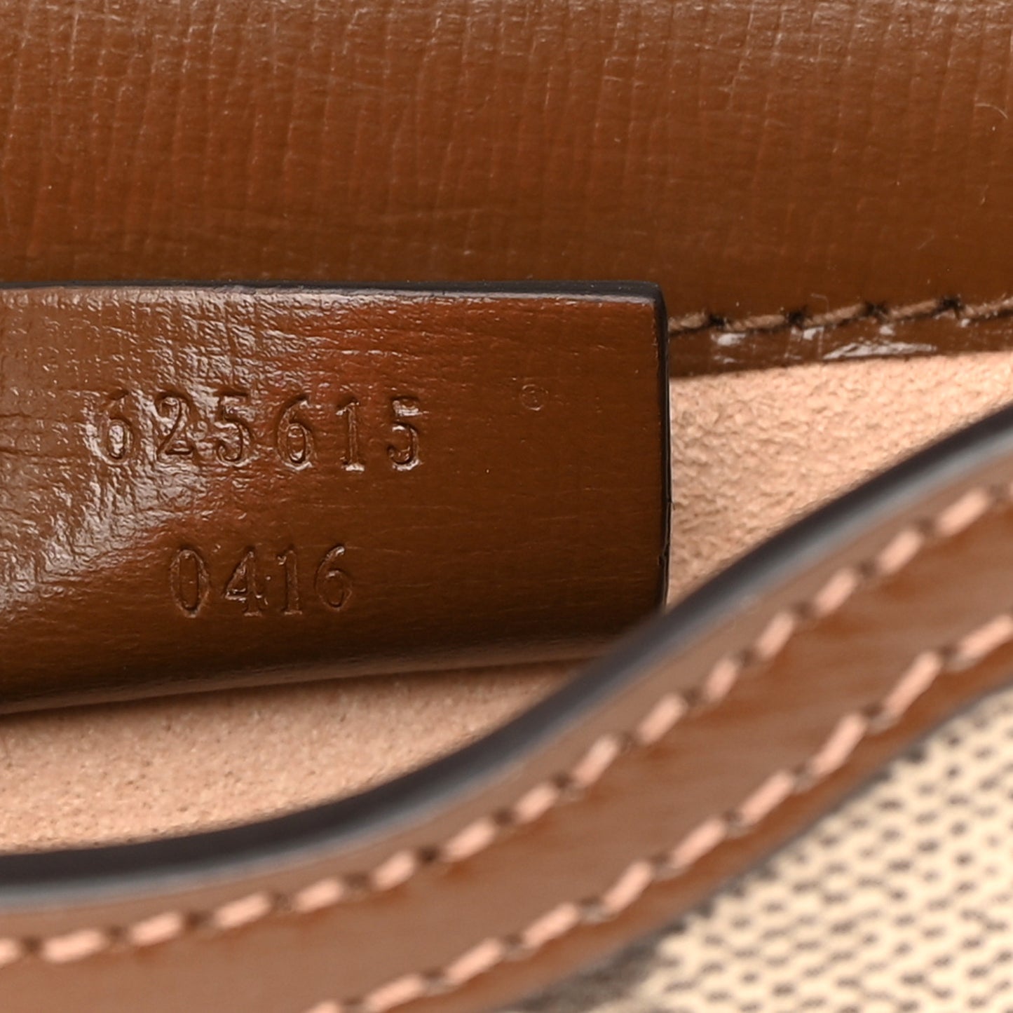 GG Supreme Monogram Mini Horsebit 1955 Crossbody Bag Beige Brown Sugar