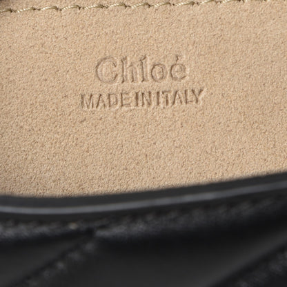 Chloe Calfskin Quilted Mini Drew Bijou Shoulder Bag Black 6 of 7