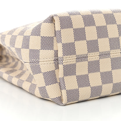 Louis Vuitton Damier Azur Graceful PM Rose Ballerine 9 of 11