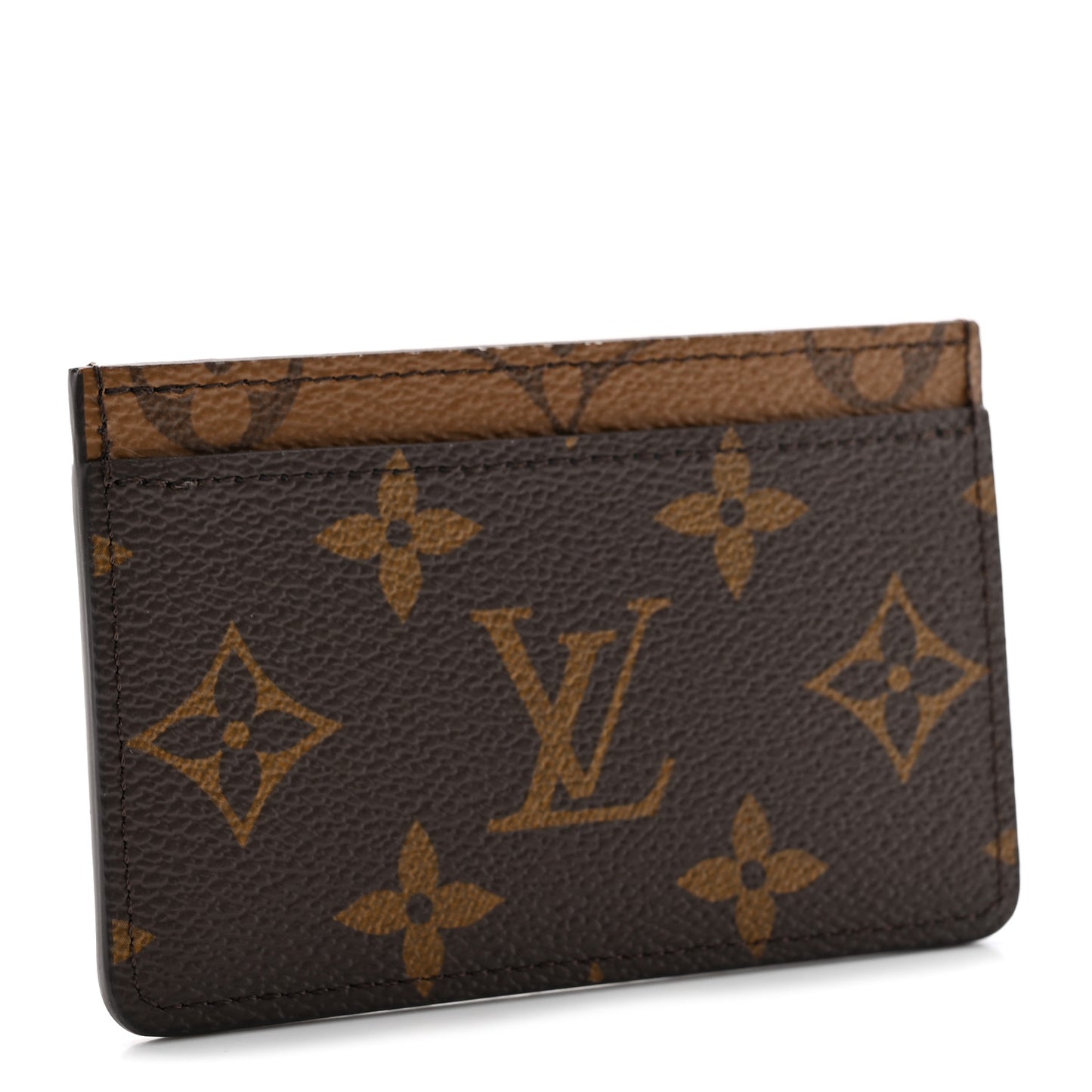 Reverse Monogram Card Holder