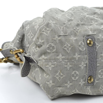 Louis Vuitton Denim Neo Cabby MM Grey 5 of 13