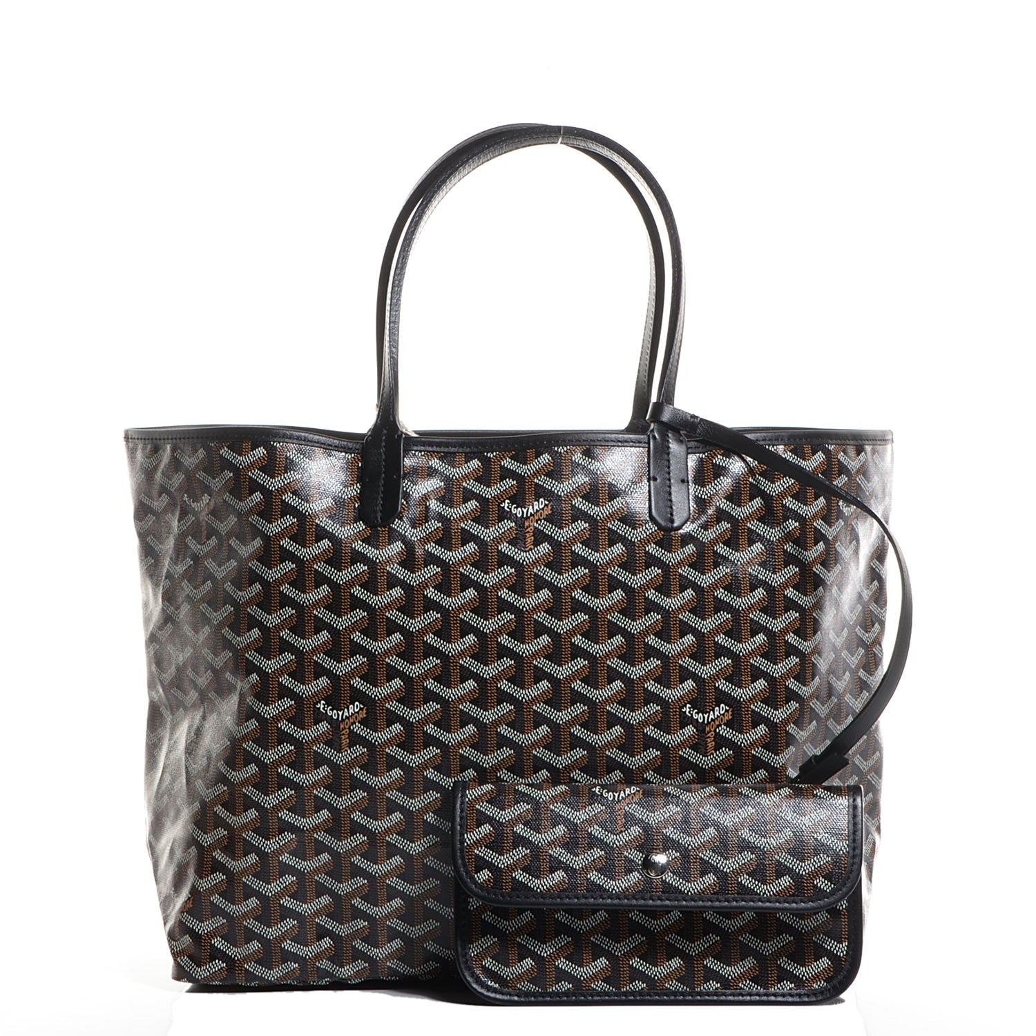 Goyard Goyardine Saint Louis PM Black 1 of 8