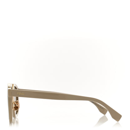 Fendi Acetate FF Aviator Sunglasses FF M0105/S Beige 3 of 7