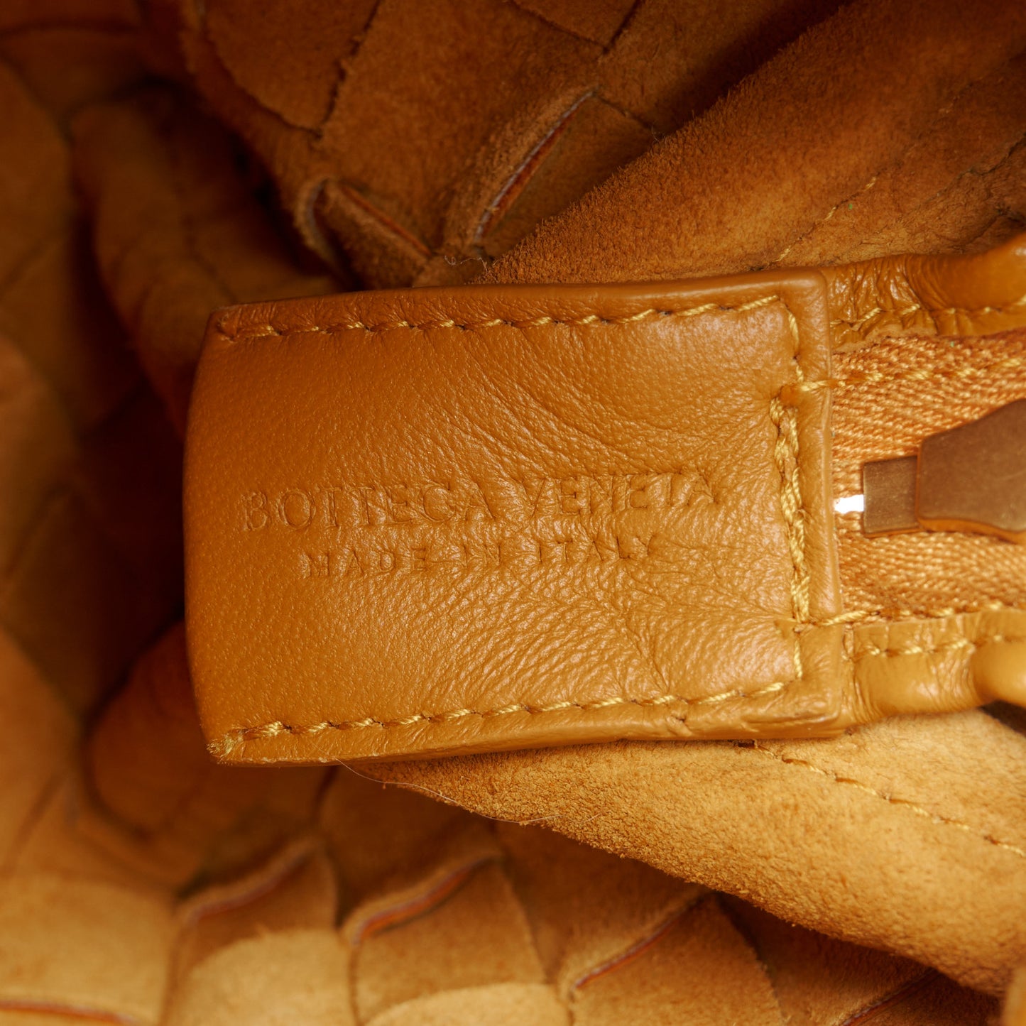 Nappa Intrecciato Small Loop Camera Bag Cob