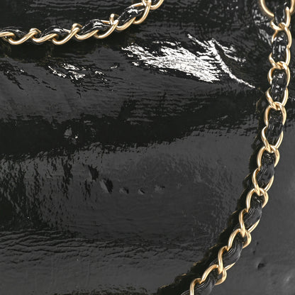 Chanel Vinyl Medium Rock and Chain Flap Black 10 of 10