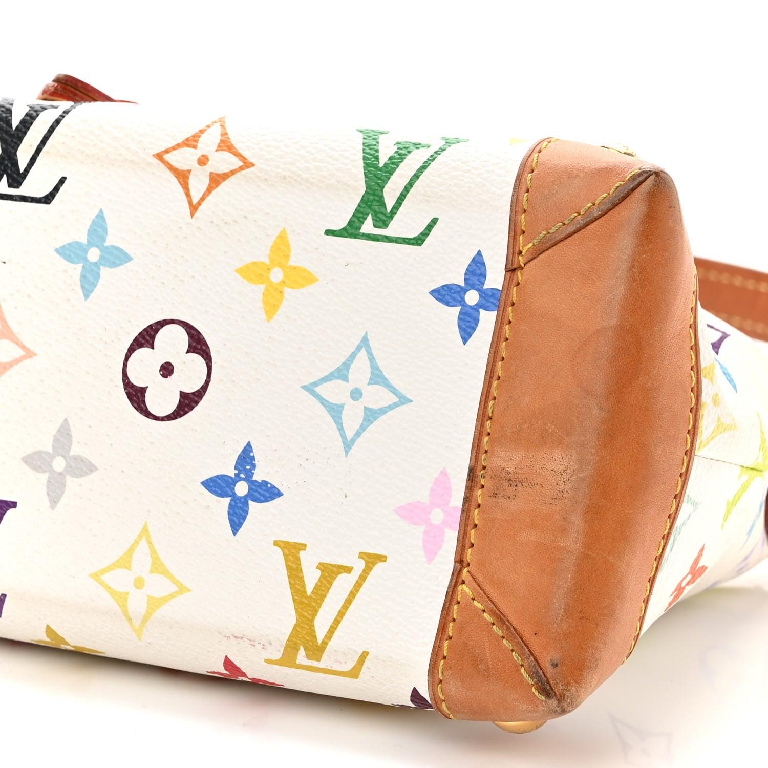 Louis Vuitton Monogram Multicolor Eliza White 10 of 14