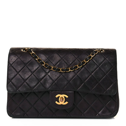 Chanel Lambskin Quilted Small Double Flap Black 1 of 18