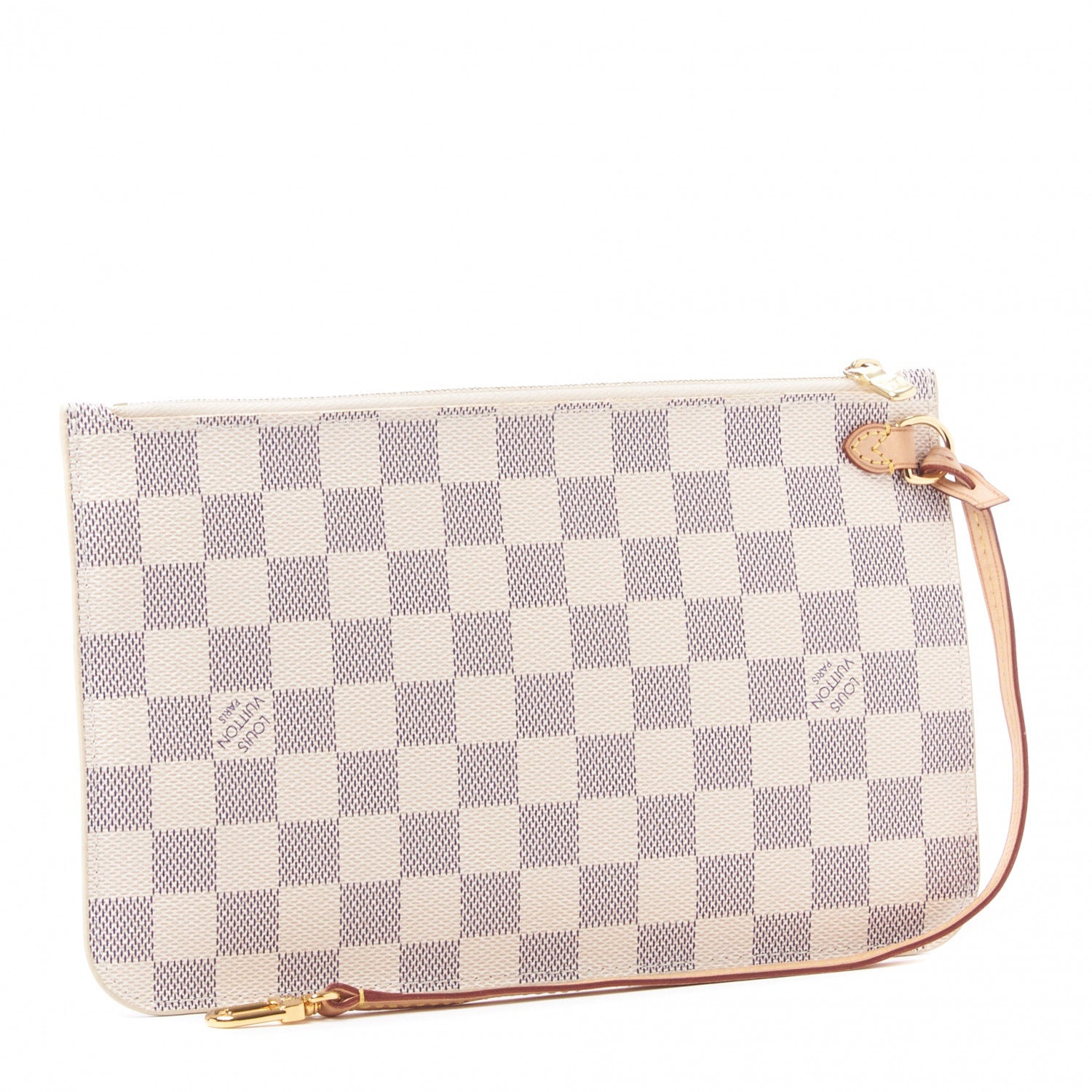 Louis Vuitton Damier Azur Neverfull MM GM Pochette 2 of 7