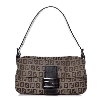 Fendi Zucchino Mini Mama Baguette Tobacco 1 of 7