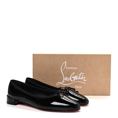 Christian Louboutin Patent Sweetie Jane Ballerina Flats 38 Black 10 of 10