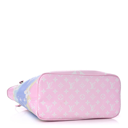 Louis Vuitton Monogram Escale Neverfull MM Pastel 5 of 10