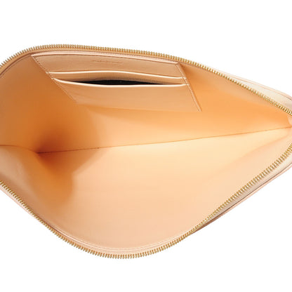 Celine Smooth Lambskin Bi-Color Solo Clutch Pouch Black 8 of 9