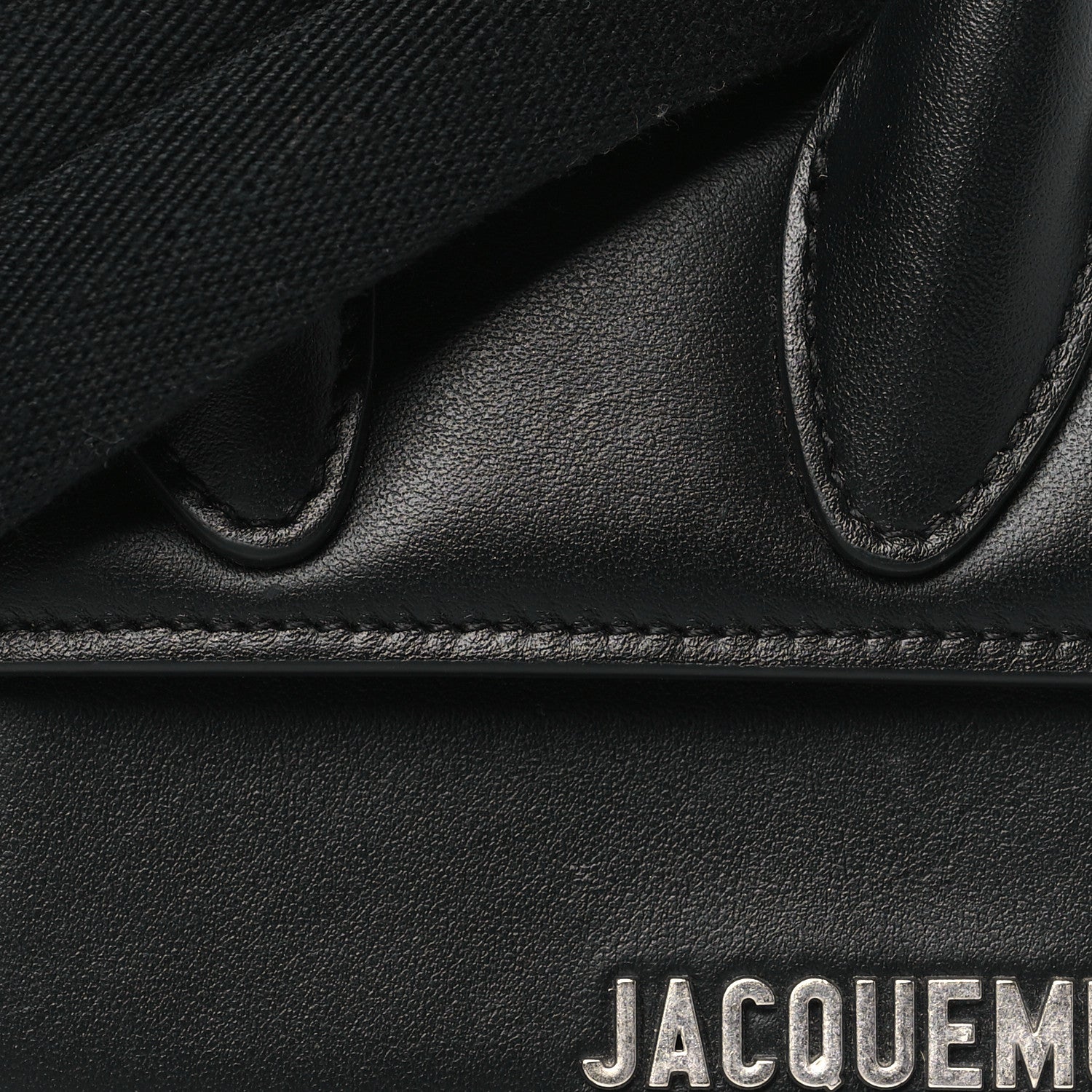 Jacquemus Smooth Calfskin Le Chiquito Homme Black 7 of 9