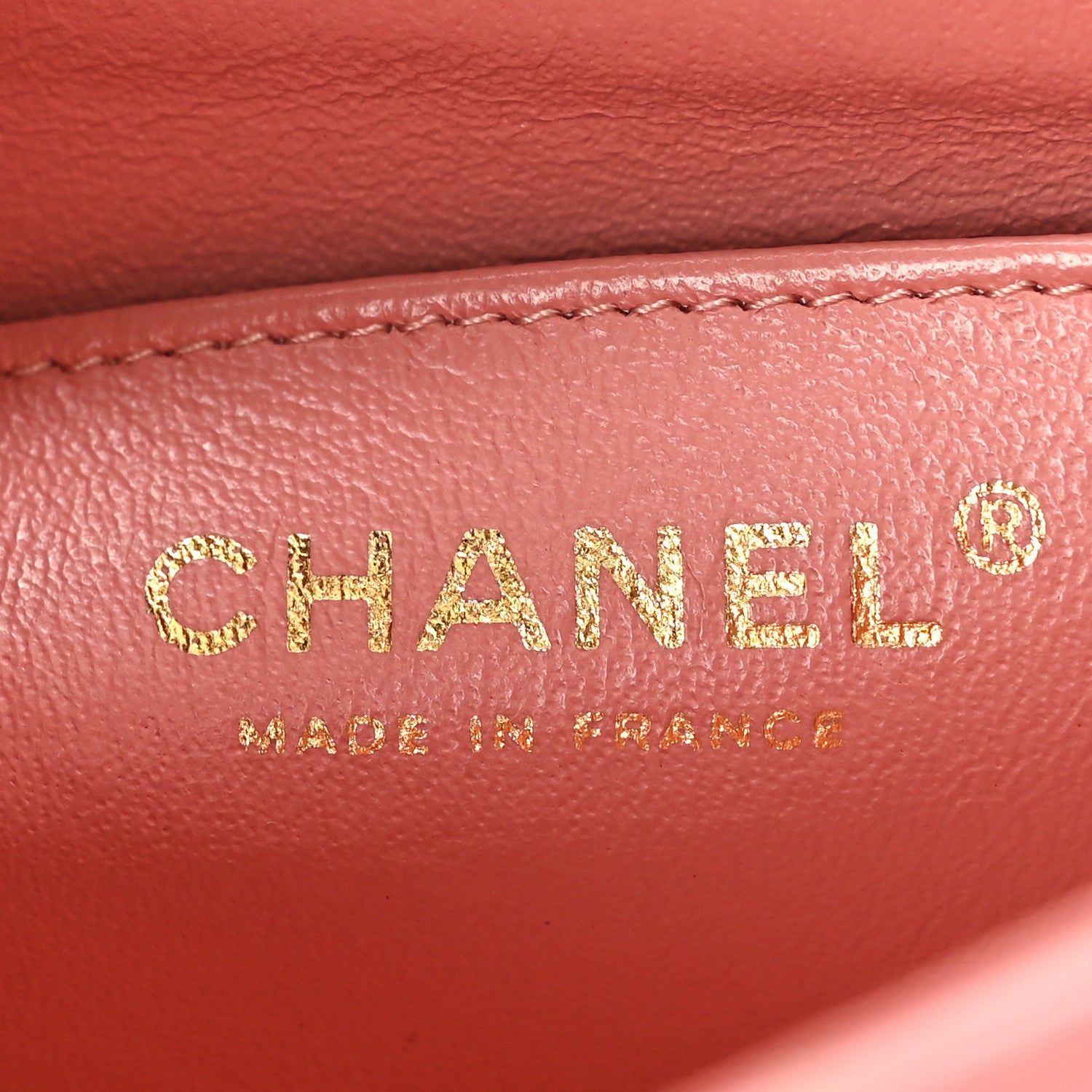 Chanel Lambskin Quilted Mini Rectangular Flap Pink 6 of 9