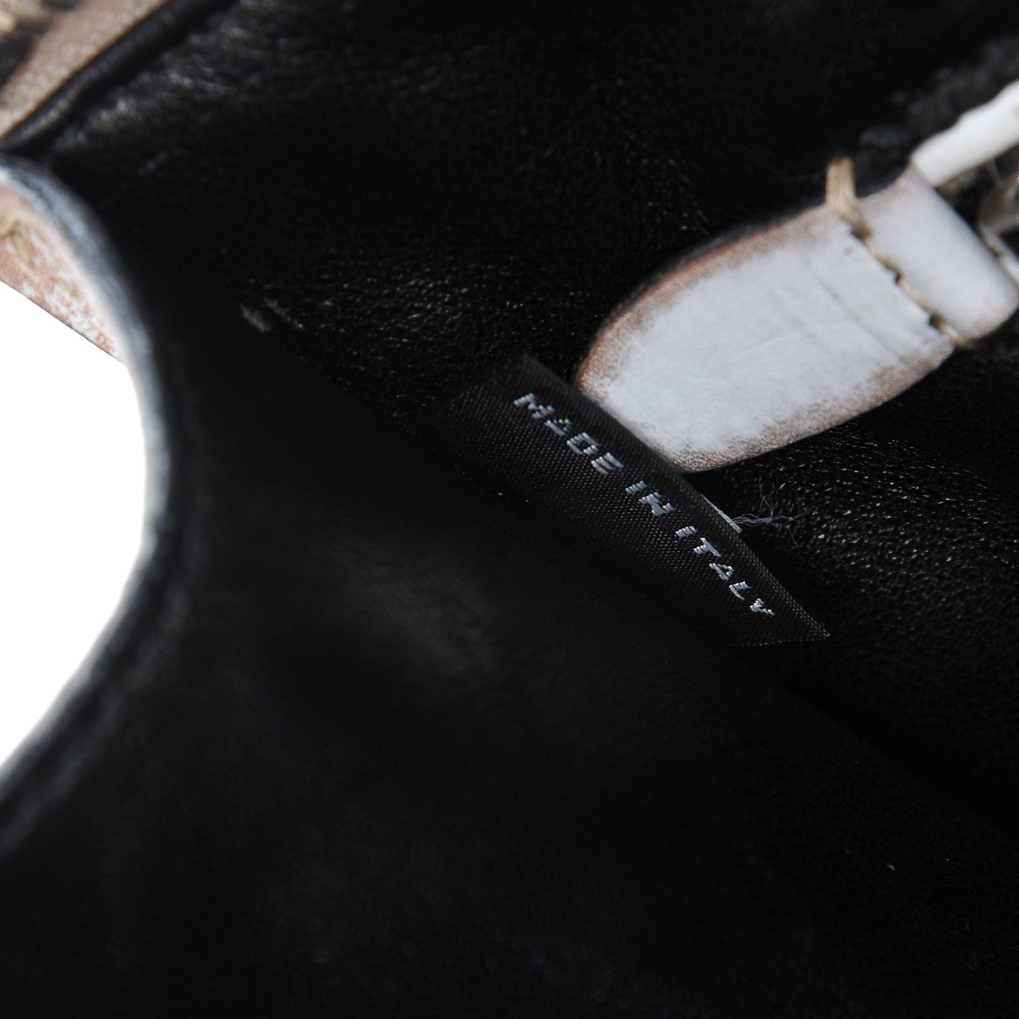 Vitello Vintage Studded Clutch