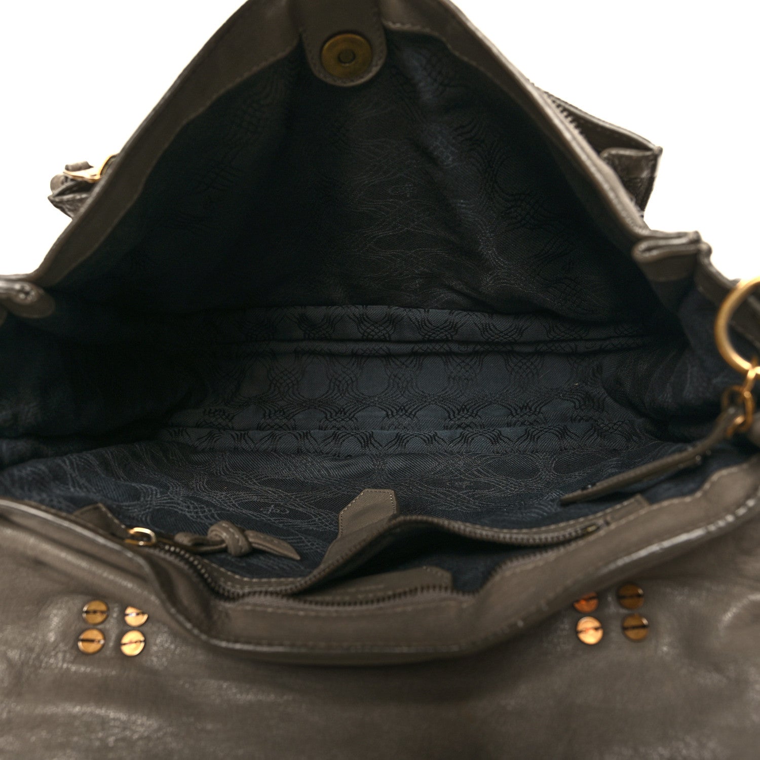 Proenza Schouler Lambskin Medium PS1 Satchel Smoke 5 of 14