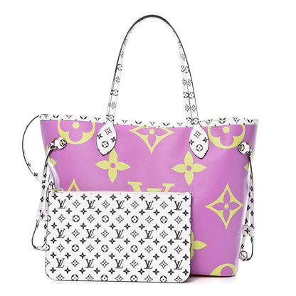 Louis Vuitton Monogram Giant Neverfull MM Pink Lilac 1 of 11