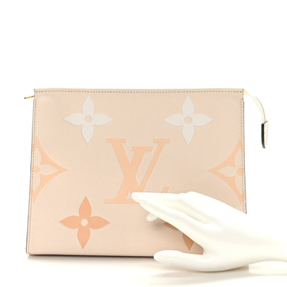 Louis Vuitton Empreinte Monogram Giant By The Pool Toiletry Pouch 26 Cream Saffron 2 of 8