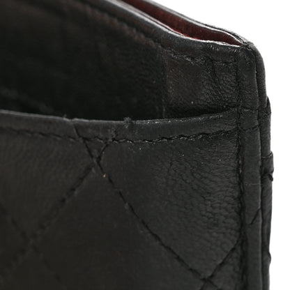 Chanel Lambskin Quilted Card Holder Black 10 of 13