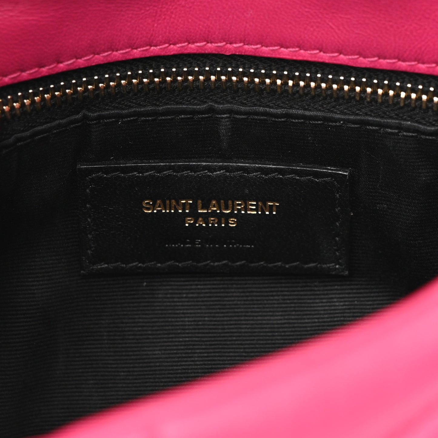 Lambskin Quilted Toy Loulou Puffer Monogram Chain Satchel Bubblegum