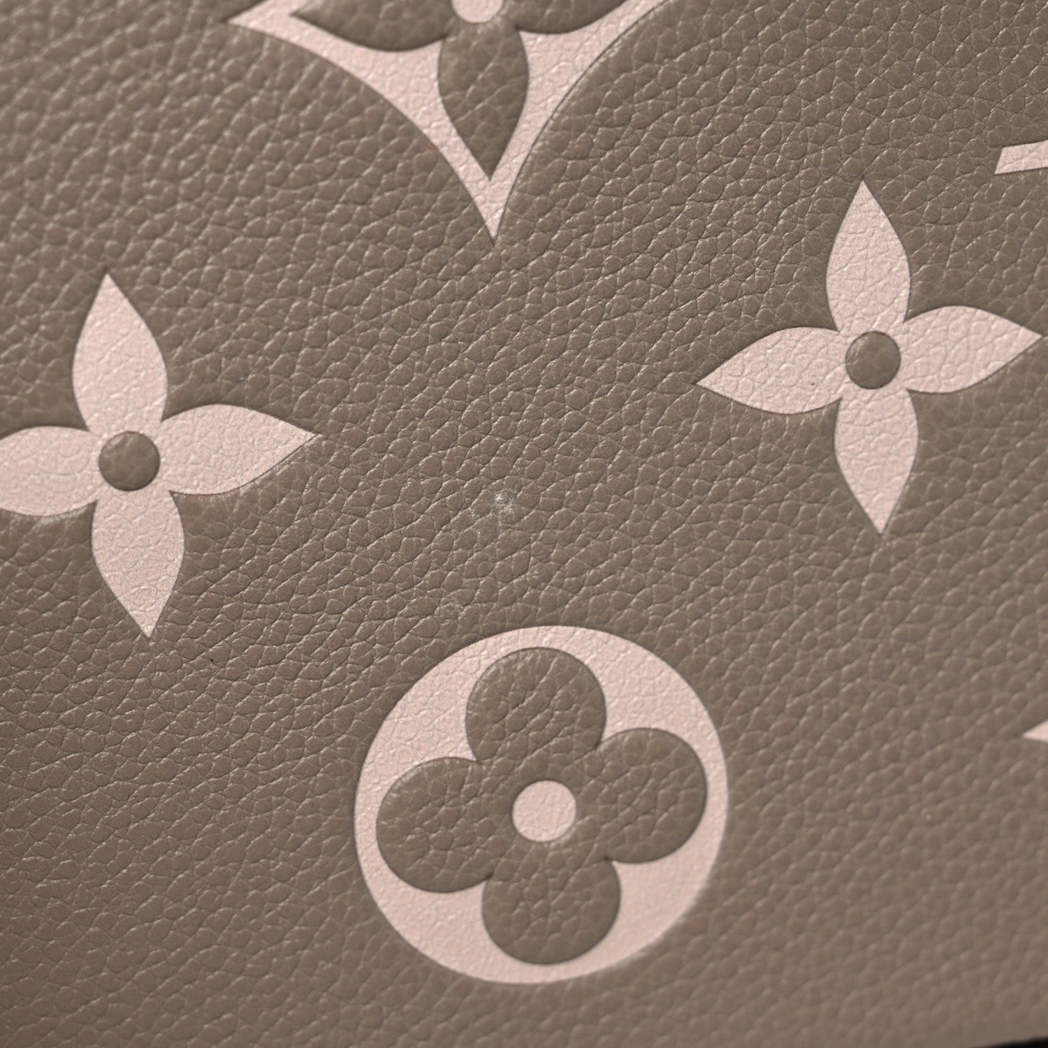 Louis Vuitton Empreinte Monogram Giant Felicie Pochette Tourterelle Creme 10 of 11