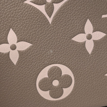 Louis Vuitton Empreinte Monogram Giant Felicie Pochette Tourterelle Creme 10 of 11